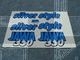 01- nálepky JAWA 350 silver style arch - (modrá) B/W